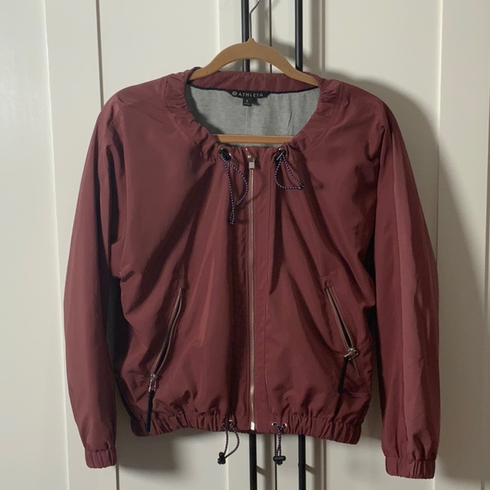 Athleta Pink Jacket Size Small